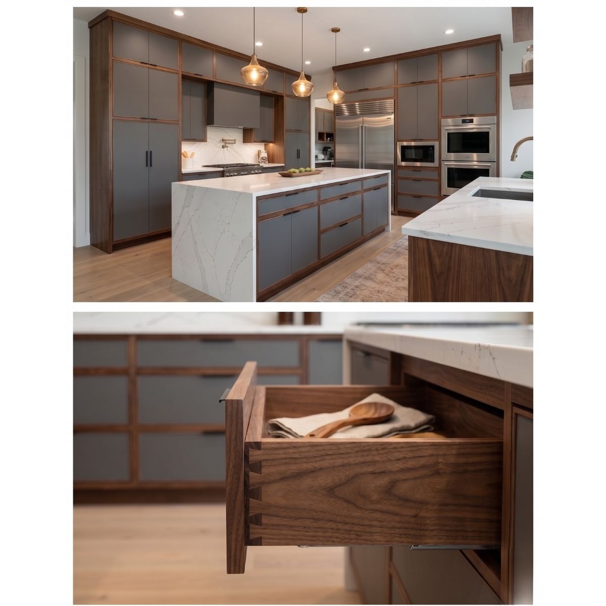 Premium Custom Kitchen Cabinets by First Point Cabinetry