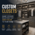 Custom Closets: Smart Storage Solutions That Add Value to Your Home
